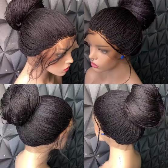Product image - Cornrow braided wig 